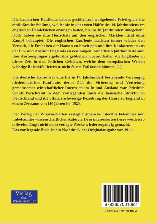 Produktbild: Die Hanse in der Zeit von Eduard III. bis Heinrich VIII.
