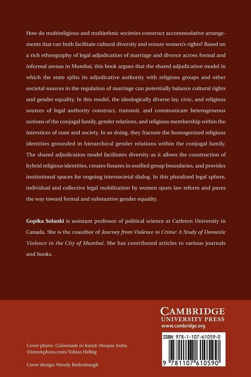 Produktbild: Adjudication in Religious Family Laws