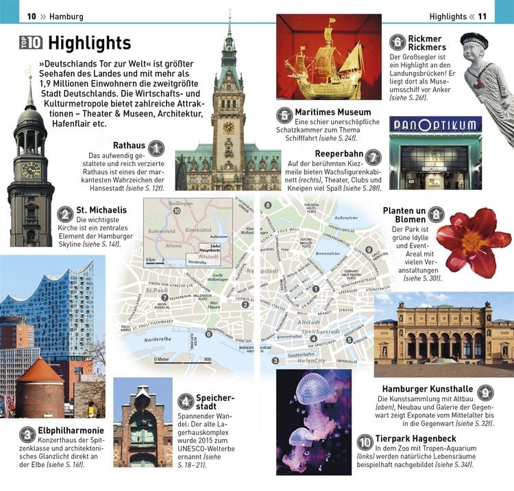 Produktbild: TOP10 Reisef&uuml;hrer Hamburg
