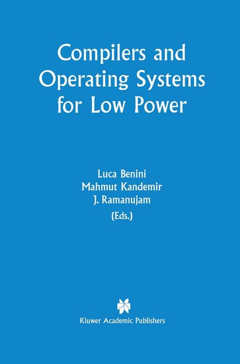 Produktbild: Compilers and Operating Systems for Low Power