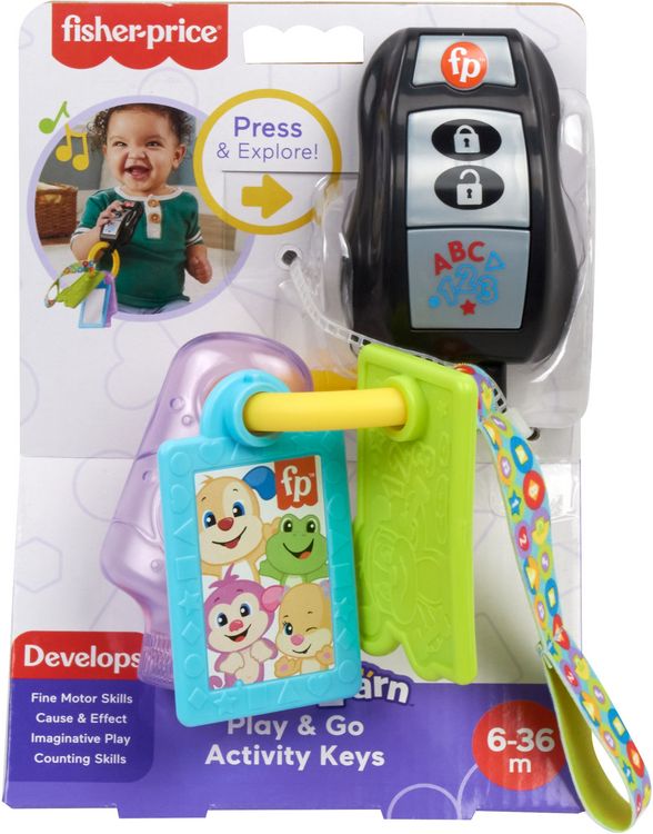 Produktbild: Fisher-Price Lernspielzeug Activity Schl&uuml;ssel