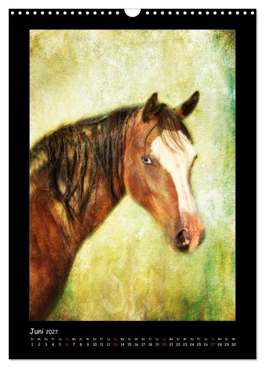 Produktbild: Art Horse 2027 (Wandkalender 2027 DIN A3 hoch), CALVENDO Monatskalender