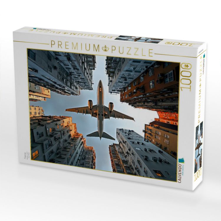 Produktbild: CALVENDO Puzzle Flugzeug | 1000 Teile Lege-Gr&ouml;&szlig;e 64x48cm Foto-Puzzle f&uuml;r gl&uuml;ckliche Stunden