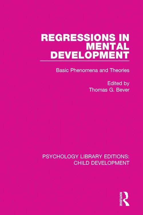 Produktbild: Regressions in Mental Development