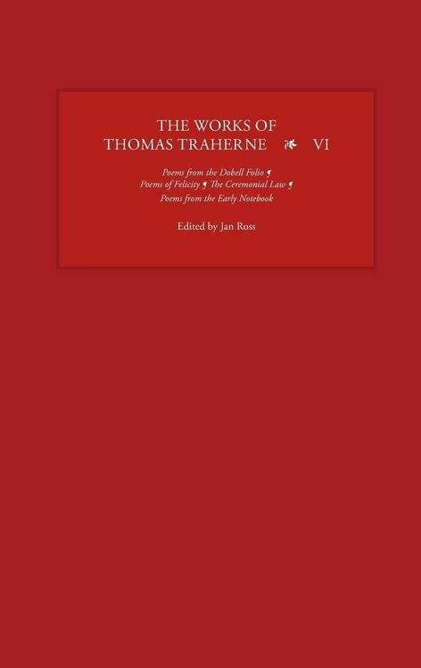 Produktbild: The Works of Thomas Traherne VI