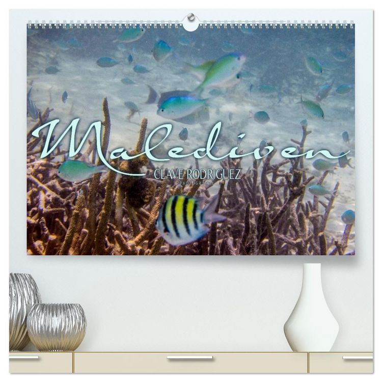 Produktbild: Unterwasserwelt der Malediven III (hochwertiger Premium Wandkalender 2026 DIN A2 quer), Kunstdruck in Hochglanz