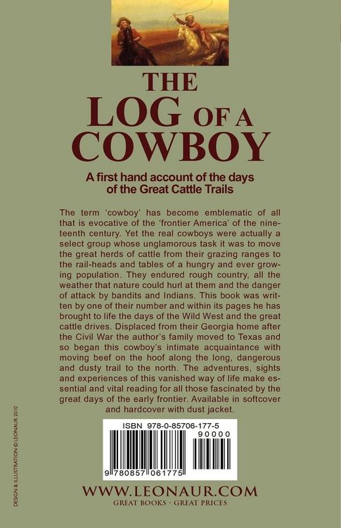 Produktbild: The Log of a Cowboy