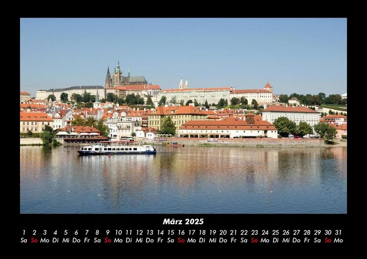 Produktbild: Prag 2025 Fotokalender DIN A3