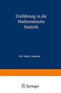 Produktbild: Einf&uuml;hrung in die Mathematische Statistik
