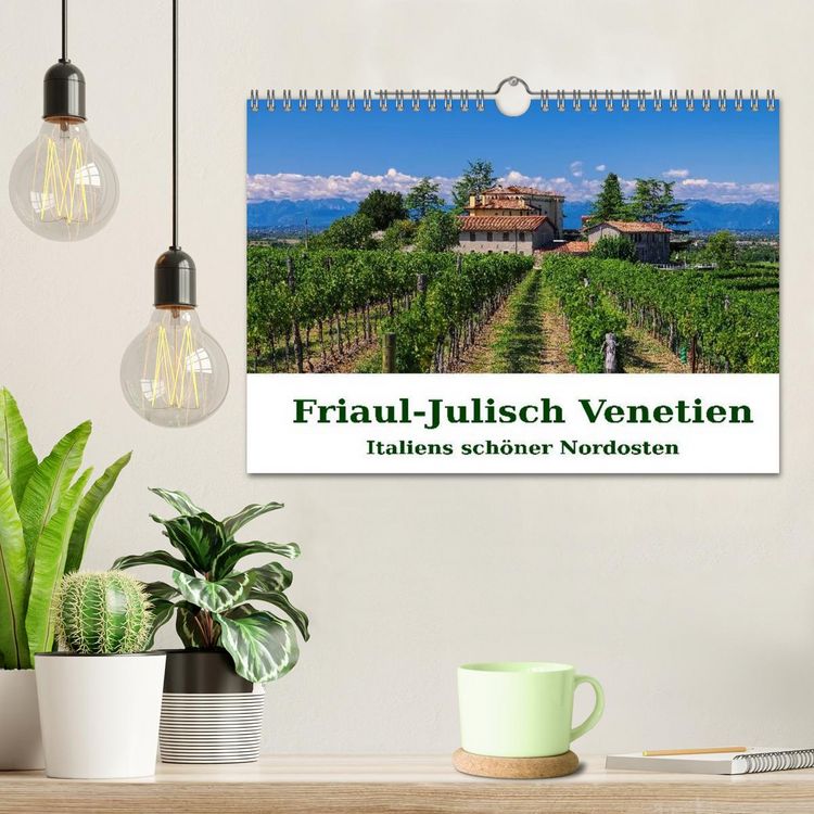 Produktbild: Friaul-Julisch Venetien - Italiens sch&ouml;ner Nordosten (Wandkalender 2026 DIN A4 quer), CALVENDO Monatskalender