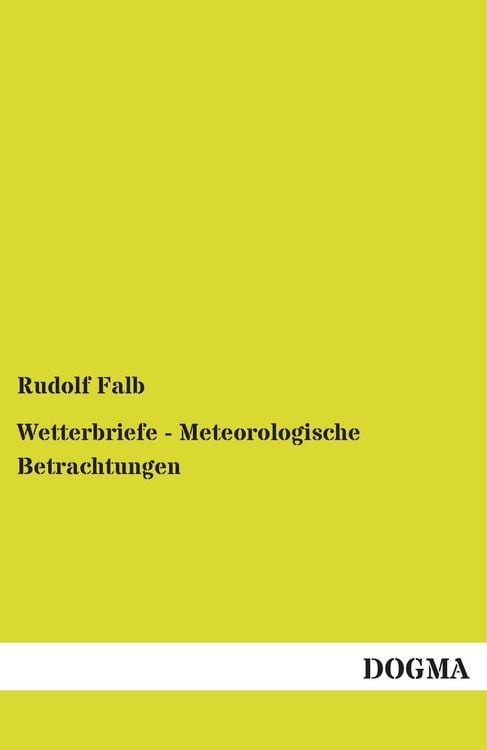 Produktbild: Wetterbriefe - Meteorologische Betrachtungen