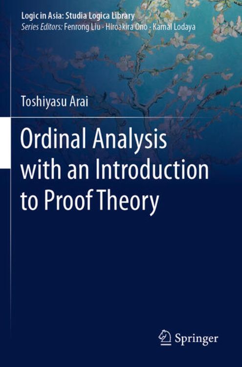 Produktbild: Ordinal Analysis with an Introduction to Proof Theory