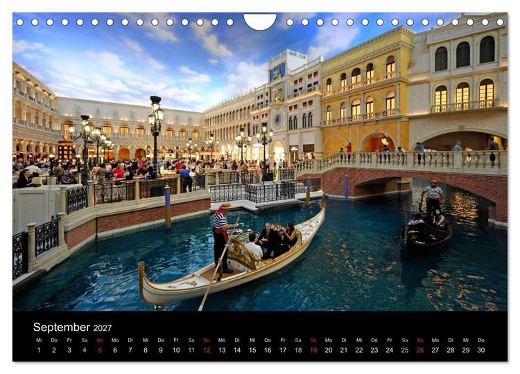 Produktbild: Las Vegas (Wandkalender 2027 DIN A4 quer), CALVENDO Monatskalender