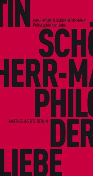 Produktbild: Philosophie der Liebe