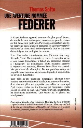 Produktbild: Une aventure nomm&eacute;e Federer