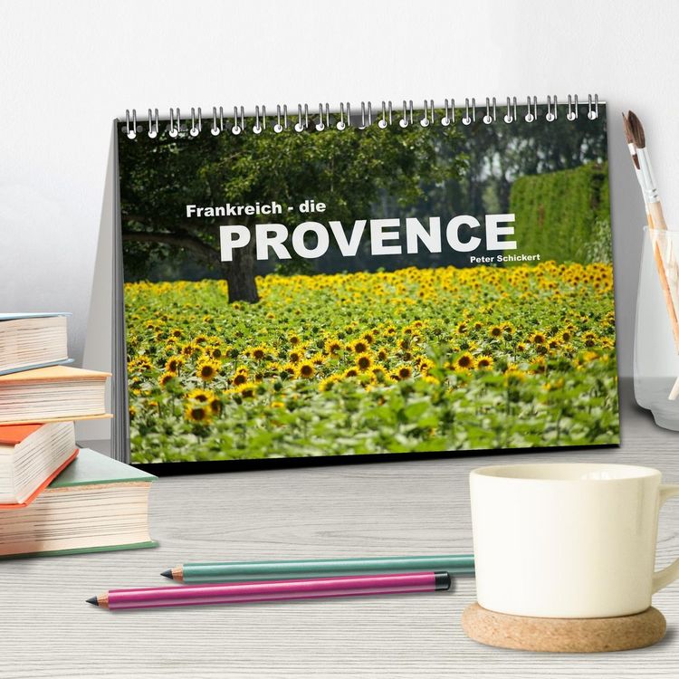 Produktbild: Frankreich - die Provence (Tischkalender 2026 DIN A5 quer), CALVENDO Monatskalender