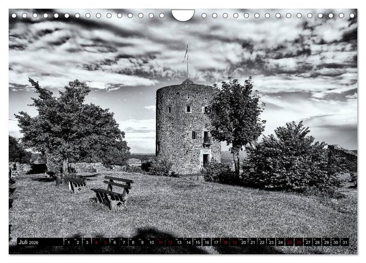 Produktbild: Ein Blick auf Homberg an der Efze (Wandkalender 2026 DIN A4 quer), CALVENDO Monatskalender