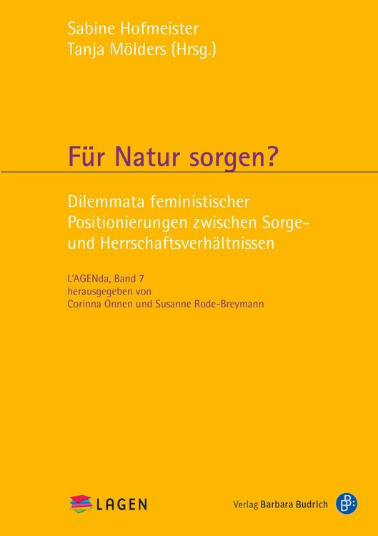 Produktbild: F&uuml;r Natur sorgen?