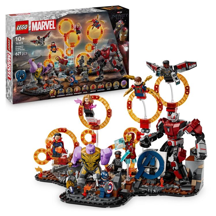 Produktbild: LEGO ǀ Marvel Avengers: Endgame Letzter Showdown mit Minifiguren 76323