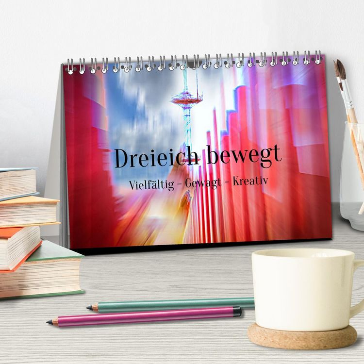 Produktbild: Dreieich bewegt (Tischkalender 2026 DIN A5 quer), CALVENDO Monatskalender