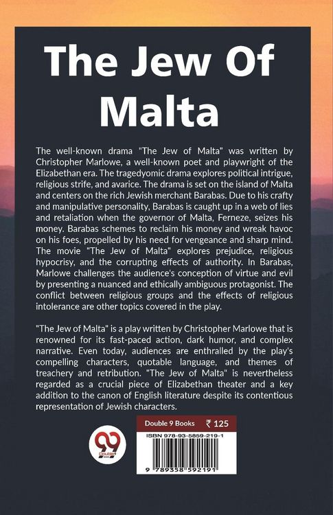 Produktbild: The Jew Of Malta