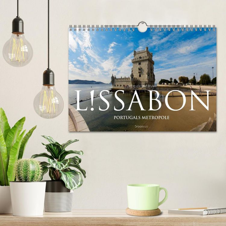 Produktbild: Lissabon &ndash; Portugals Metropole (Wandkalender 2026 DIN A4 quer), CALVENDO Monatskalender
