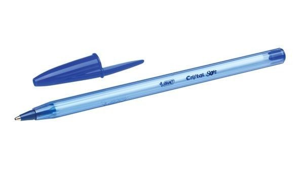 Produktbild: BIC Kugelschreiber Cristal Soft 0.45mm blau, 4er Set