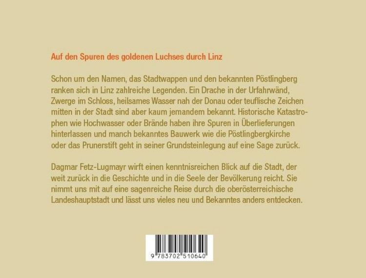 Produktbild: Sagenreiches Linz