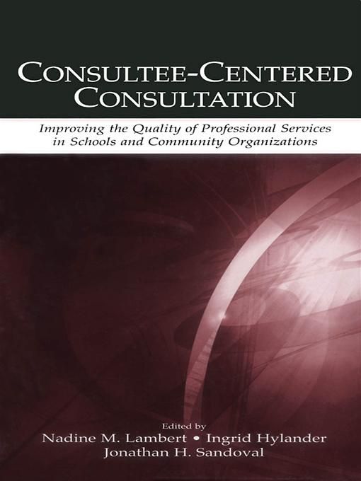 Produktbild: Consultee-Centered Consultation