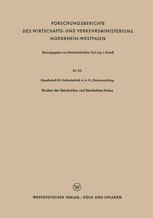 Produktbild: Struktur der Steinkohlen und Steinkohlen-Kokse