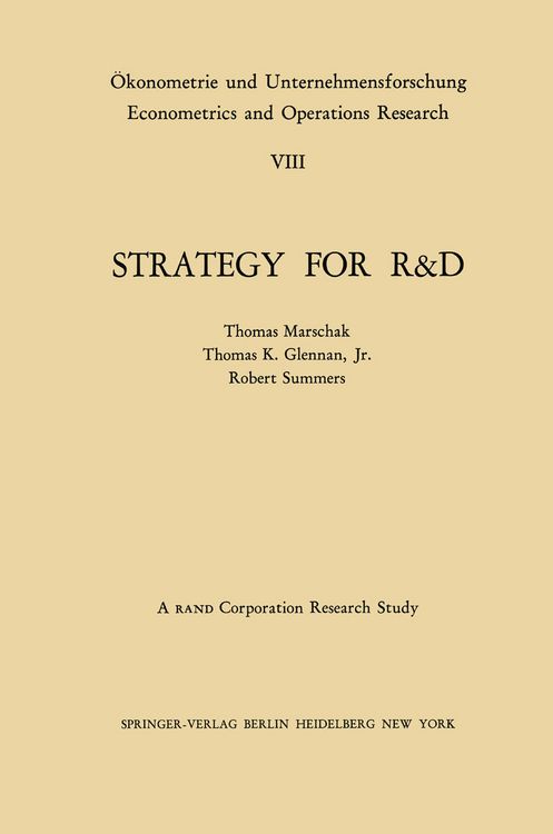 Produktbild: Strategy for R&D: Studies in the Microeconomics of Development