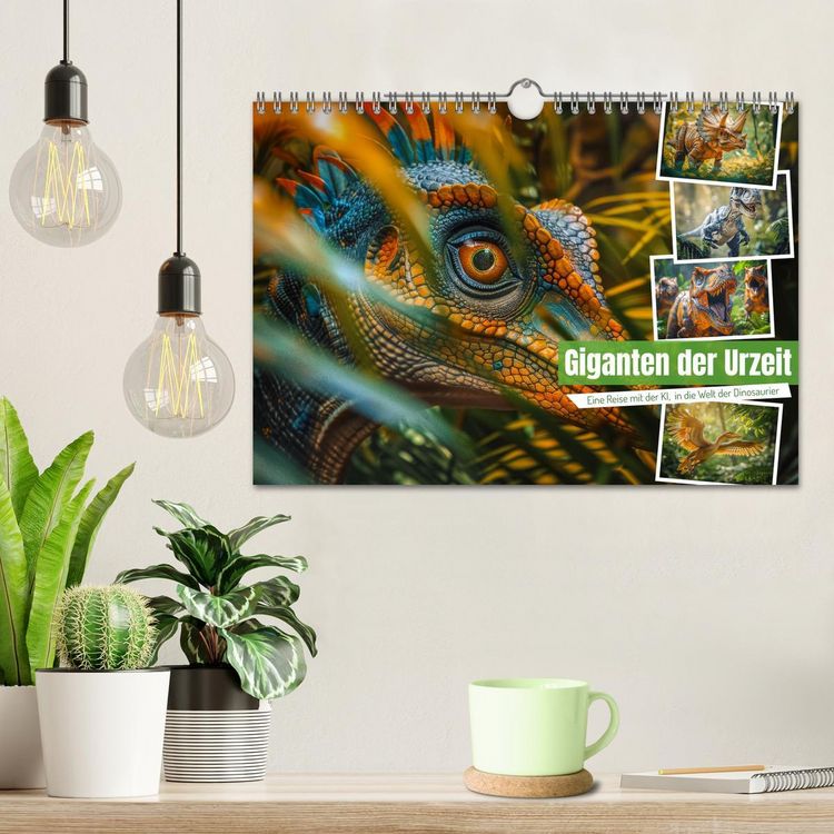 Produktbild: Giganten der Urzeit (Wandkalender 2026 DIN A4 quer), CALVENDO Monatskalender