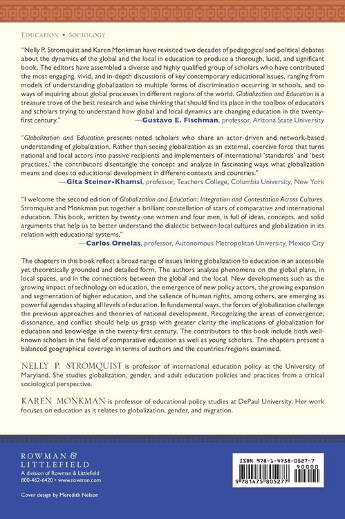 Produktbild: Globalization and Education