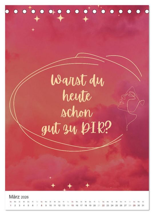 Produktbild: Freudvoll durchs Jahr! (Tischkalender 2026 DIN A5 hoch), CALVENDO Monatskalender