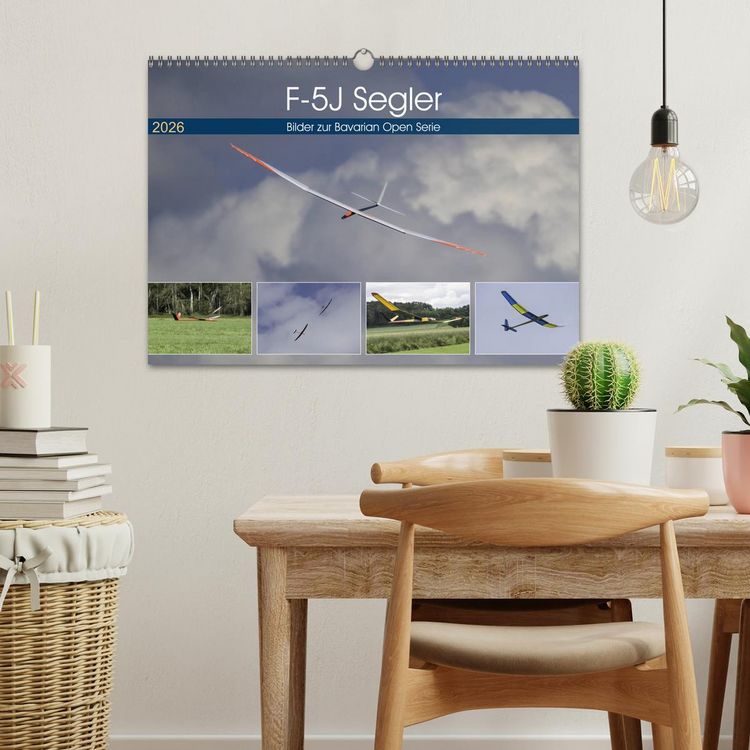 Produktbild: F-5J Segler, Bilder zur Bavarian Open Serie (Wandkalender 2026 DIN A3 quer), CALVENDO Monatskalender