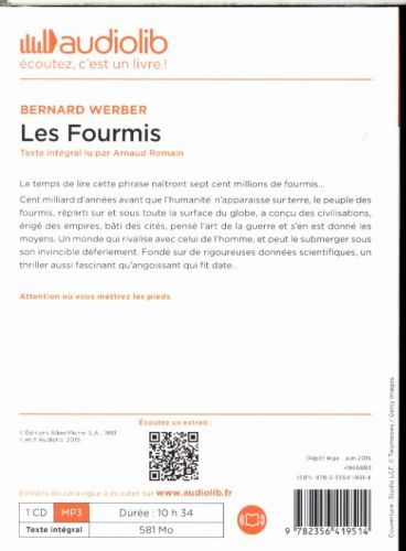 Produktbild: Les fourmis