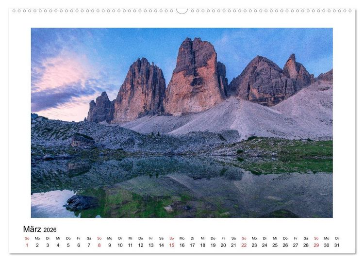 Produktbild: Der Reiz der Landschaft (hochwertiger Premium Wandkalender 2026 DIN A2 quer), Kunstdruck in Hochglanz