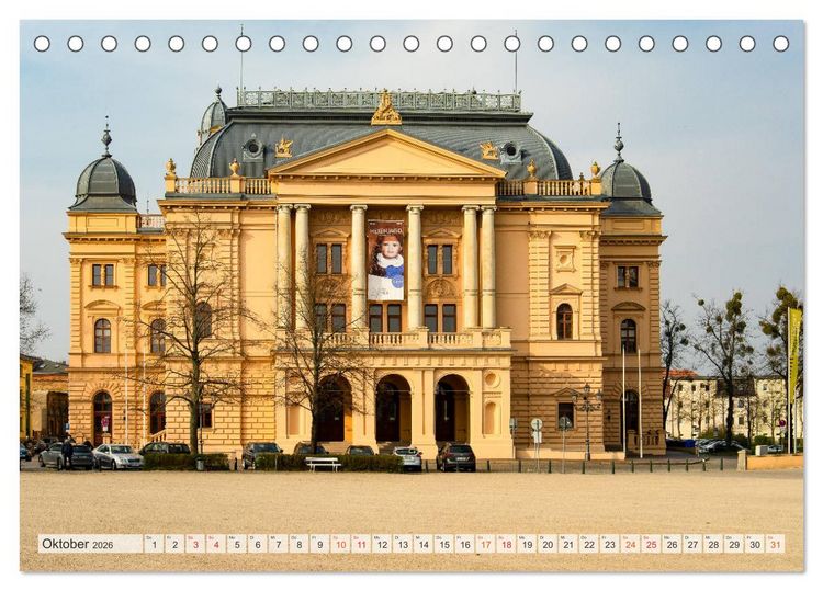 Produktbild: Wundersch&ouml;nes Schwerin (Tischkalender 2026 DIN A5 quer), CALVENDO Monatskalender