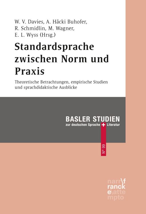 Produktbild: Standardsprache zwischen Norm und Praxis