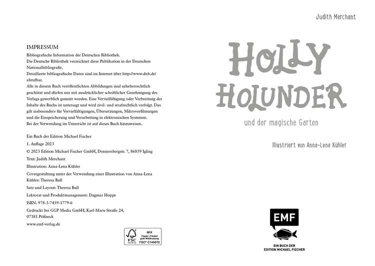 Produktbild: Holly Holunder und der magische Garten
