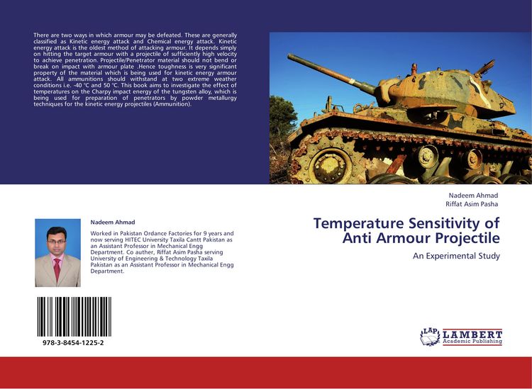 Produktbild: Temperature Sensitivity of Anti Armour Projectile