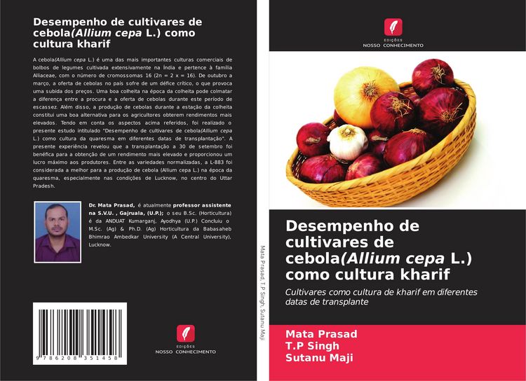 Produktbild: Desempenho de cultivares de cebola(Allium cepa L.) como cultura kharif