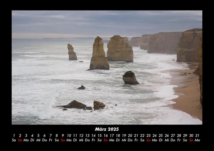 Produktbild: Naturlandschaften 2025 Fotokalender DIN A3