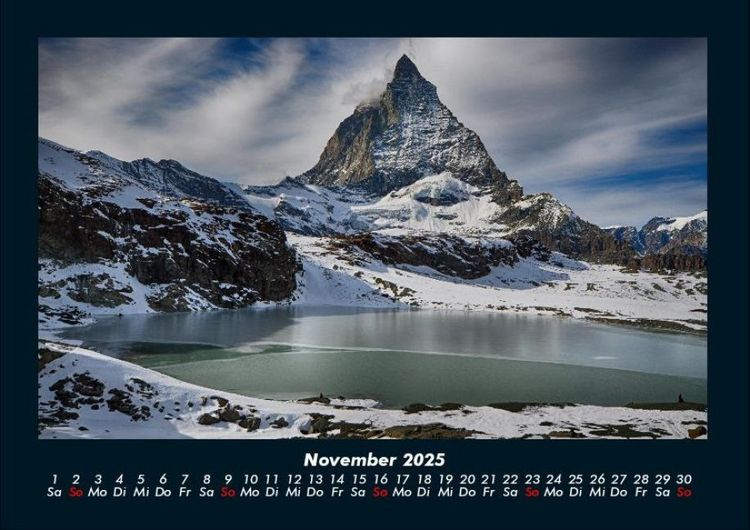 Produktbild: Berge 2025 Fotokalender DIN A4
