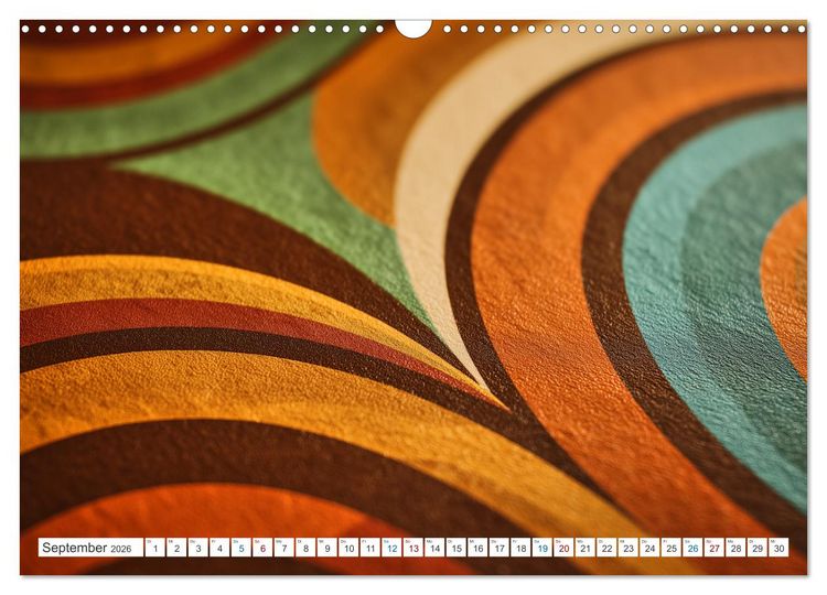 Produktbild: Design trifft Zeit (Wandkalender 2026 DIN A3 quer), CALVENDO Monatskalender