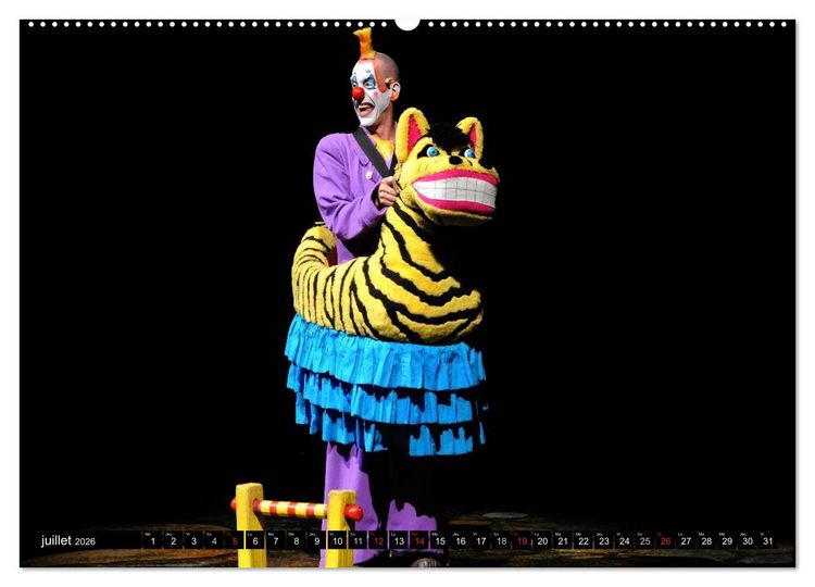Produktbild: Alegria, Cirque du Soleil (Calendrier mural 2026 DIN A2 vertical) calendrier de bureau