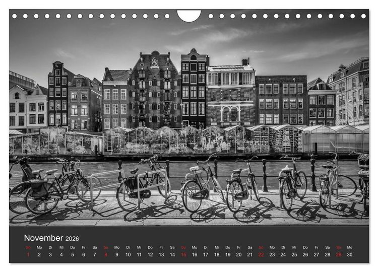 Produktbild: URBANE FOTOGRAFIE Zw&ouml;lf klassische Impressionen (Wandkalender 2026 DIN A4 quer), CALVENDO Monatskalender
