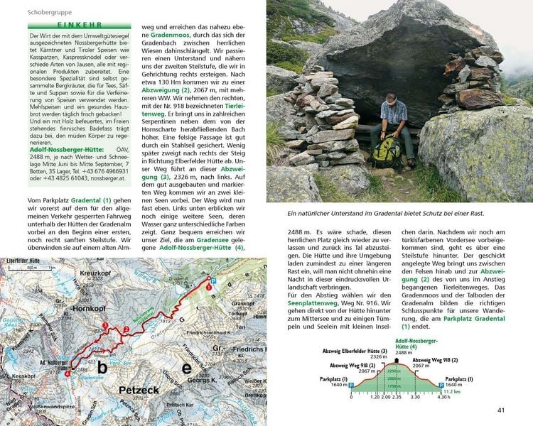 Produktbild: ROTHER Wanderbuch Wandern zu Almen und H&uuml;tten K&auml;rnten
