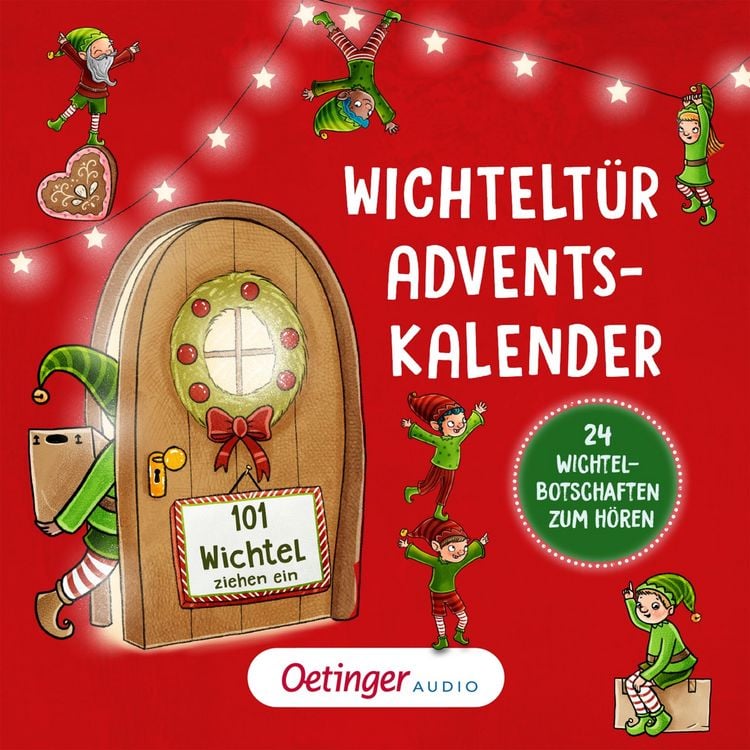 Produktbild: Wichtelt&uuml;r-Adventskalender. 101 Wichtel ziehen ein