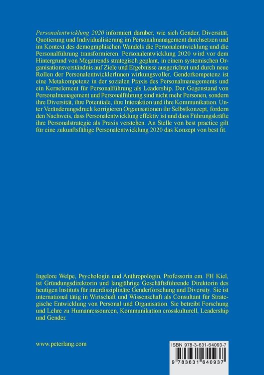 Produktbild: Personalentwicklung 2020